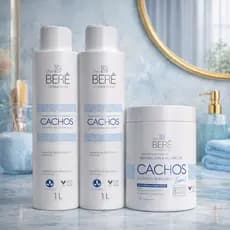 Kit Reconstrução Com Colágeno Hidrolisado Força, Hidratação e Cachos Perfeitos Vegano
