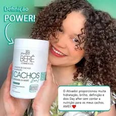 Creme de Pentear 1KG – Ativador de Cachos Profissional com Murumuru e Karité Anti-Frizz |  Vegano