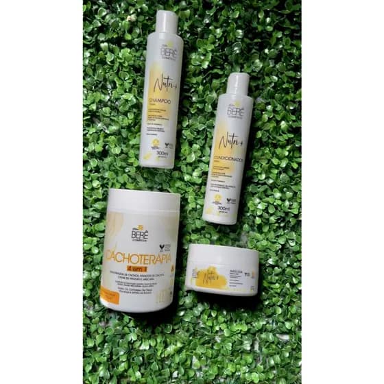 Kit Nutri+ Profissional com Cachoterapia | Mega Nutrição, Definição e Brilho com Óleos Essenciais