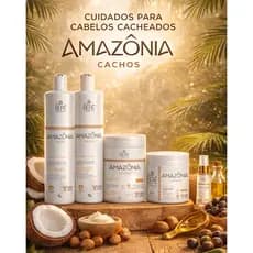 Tratamento Amazônico Definidor | Tratamento Profissional com Ativador 4 em 1 + Gelatina Modeladora