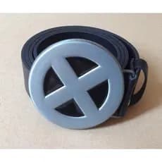 Cinto Couro Com Fivela X Men Cosplay Heróis Marvel