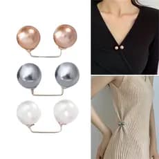 Kit 3 broches alfinete ajustar roupas vestidos camisas calças rápido sem costura pence manual