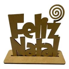 15 Lembrança Em Mdf Feliz Natal Porta Foto/recado