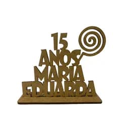 15 Lembrança De Aniversário Porta Foto Ou Recado Em Mdf