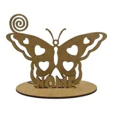 15 Borboleta Lembrancinha Porta Foto/Recado em MDF