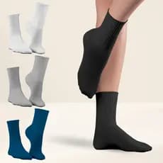 Kit 9 Pares Meia Cano Longo Fitness Academia Respirável Treino