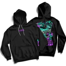 Moletom Canguru Black Fuel 5 Weet X-Plosion Aeronaves Hoddie