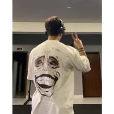 Camiseta Anime Oversized Solo Leving JinWoo Streetwear