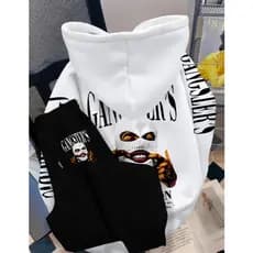 Conjunto Moletom + Calça Estilo de Rua americano Gangster Novo!