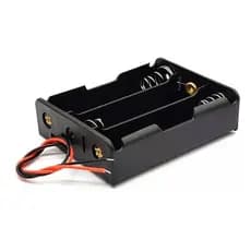 Suporte Case Para 3x Baterias 18650 em série com fios