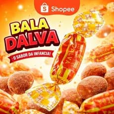 DOCE DE COCO EM TABLETES DALVA - BALAS DALVA 150g, 500g OU 1Kg