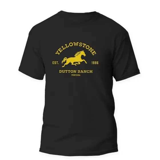 Camiseta Masculina Camisa Estampada YelloWstone Algodão Premium