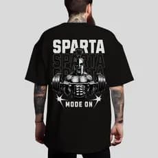 Camiseta Masculina oversized Sparta Algodão Premium