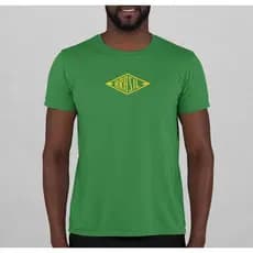 Camiseta Masculina Brasil Edição Especial Copa do Mundo Algodão Casual Cores
