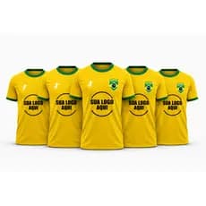 Kit 5 Camisetas Personalizadas Dry Fit Brasil Com Sua Logo Aqui , Uniforme Time Empresa