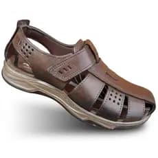 Sandália em Couro Masculina Pegada 132255 Papete Para Homem