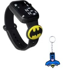 Chaveiro Relógio BATMAN Infantil digital Resiste à Água-Pr