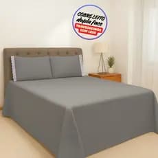 Cobre Leito Dupla Face Cama Casal com Portas Travesseiro