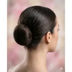 Kit 3 Redinhas Cabelo Invisível Coque Bailarina Ginasta Militar - Rede Fina Resistente