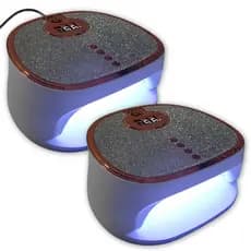 2x Cabine Profissional UV SUN AB-99 288W 45 LEDs - Secagem Rápida