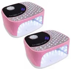 2 Cabines Profissional Unhas Gel Sun S60 36 Leds 168w Bivolt