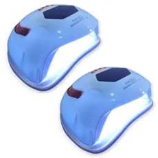 Kit 2x Cabines Sun S12 268W UV LED 57 Leds Secagem Rápida Unhas De Gel