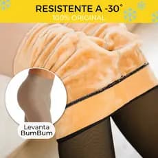 Meia Calça Térmica Feminina Peluciada Translucida Forrada P ao G Tamanho único
