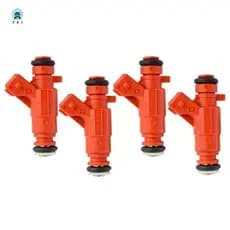 4X Bocal Injetor De Combustível 0280157111 Para Golfe/Voyage 1.0L 8V 032908031S 2007-2014 Autopeças