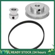 Roda Síncrona 2Gt 1 : 3 , Polia De Transmissão De Redução , Modelo De Correia Mecânica Para Impressora 3D-200X8X8Mm
