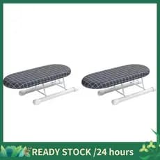 2X Tábua De Passar Roupa Dobrável Punhos De Viagem Em Casa Destacável Manga Portátil Decote Mini Lavável Protetor Antide