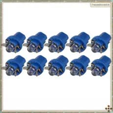 [Ykr] 10 Unidades Lâmpada De Luz Base De Instrumento De Painel De Carro T5 B8.5D LED Cunha DC12V