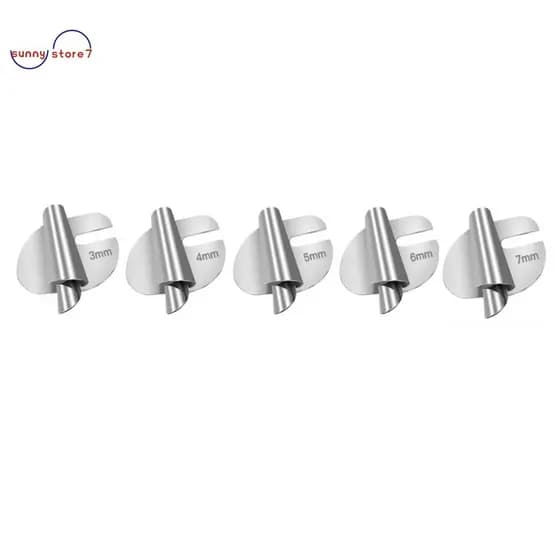 Pé De Bainha Enrolado De Costura Universal 5 Unidades/Pacote 3mm-7mm Rolo Curvo , Calcador De Máquina Fácil De Usar