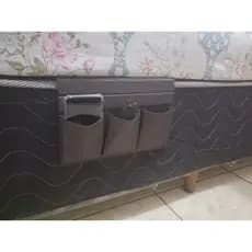 Bandeja Esteira Para Cama Box Com Porta Controles Organizador com Porta Controles e Celulares