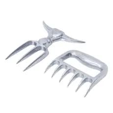 Kit Com Garra De Urso GarfoTridente 6 Mini Garfinhos P/churrasco