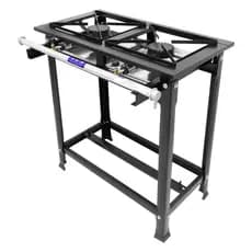 Fogão Standard Alta Pressão Industrial 2 Bocas Completo Com Kit de Alta Pressão*