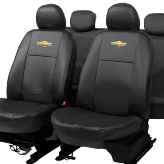 Capa de Banco Automotivo Carro em Couro Chevrolet Celta Corsa Classic Onix Novo Prisma Vectra Astra