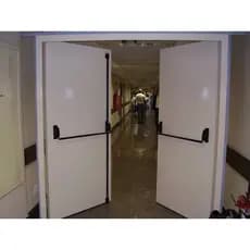 barra anti panico para porta dupla com fechadura externa c/ chave
