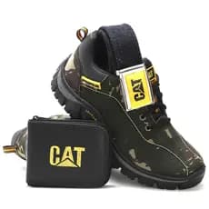 tenis bota caterpillar masculino adventure envio já+kit acessorios