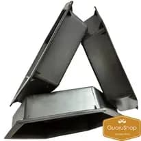 Kit 7 Formas Sextavadas Hexagono De Pvc Para Construção De bloquetes / lajotas 25x25x8