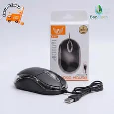 Mouse Óptico ALTOMEX USB 1600 DIP Luminoso LED Ergonômico Antideslizante para PC Notebook