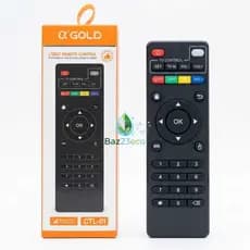 Controle Remoto Universal para TV Box A'Gold CTL-01 Design ergonômico e confortável Fácil de usar Plug and Play