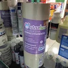 5 x Fita Empacotadora Starlux 48x50 - 5 Rolos