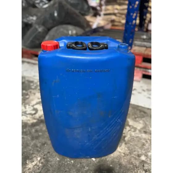 Bombona Plástica 50 Litros Usada – Resistente, Tampa Rosca, Armazenamento e Transporte