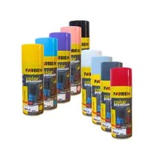 Tinta Spray Acrílica Farben 400ml - Secagem Rápida e Acabamento Brilhante