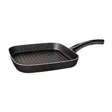 Bistequeira Tramontina Paris em Alumínio  Antiaderente Starflon Max e Silicone Preto 28 cm 2,3 L