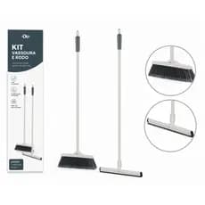 Kit Vassoura e Rodo OU Linha Flow KTE475BGF