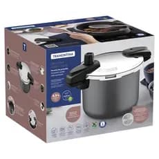 Panela de Pressão Tramontina Arizona indução Alumínio Revestimento Antiaderente 20cm 4,5LT StarflonN