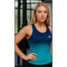 Camiseta Regata Nadadora Feminina Dryfit Treino Academia Beach Tennis Corrida esportiva