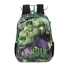 Mochila Infantil Masculina Escolar de Costas Incrível Hulk Original