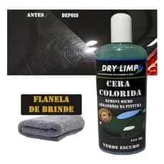 Cera Colorida Automotiva Dry Limp Tira Riscos Superficiais